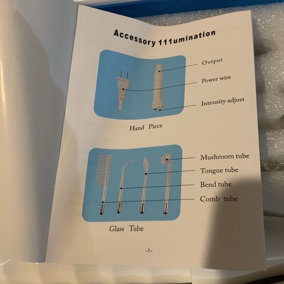 Portable high frequency. Perfect for acne, enlarged pores, and dark cir… - Picture 9 of 13